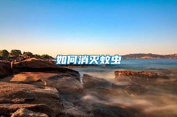 如何消滅蚊蟲(chóng)