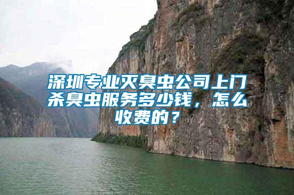 深圳專業(yè)滅臭蟲公司上門殺臭蟲服務(wù)多少錢，怎么收費(fèi)的？