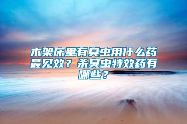 木架床里有臭蟲(chóng)用什么藥最見(jiàn)效？殺臭蟲(chóng)特效藥有哪些？