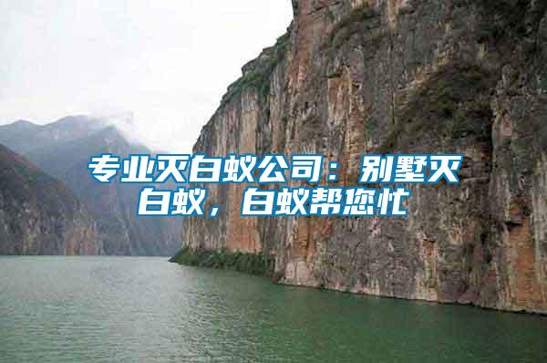 專(zhuān)業(yè)滅白蟻公司：別墅滅白蟻，白蟻幫您忙