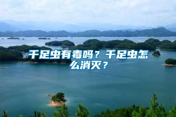 千足蟲有毒嗎？千足蟲怎么消滅？