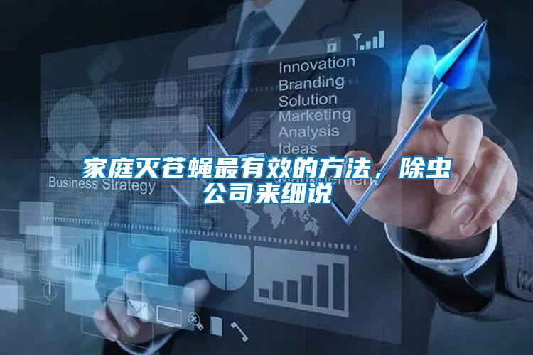 家庭滅蒼蠅最有效的方法，除蟲(chóng)公司來(lái)細(xì)說(shuō)