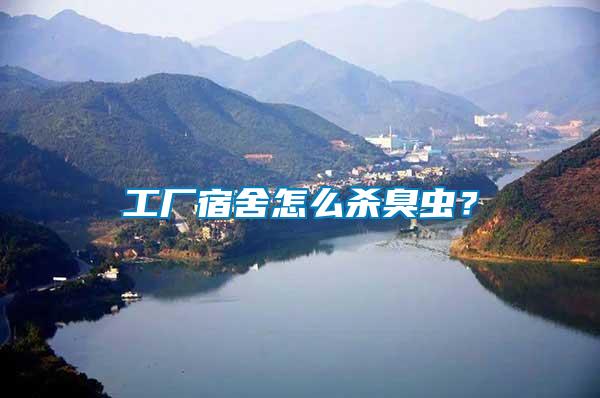 工廠宿舍怎么殺臭蟲？