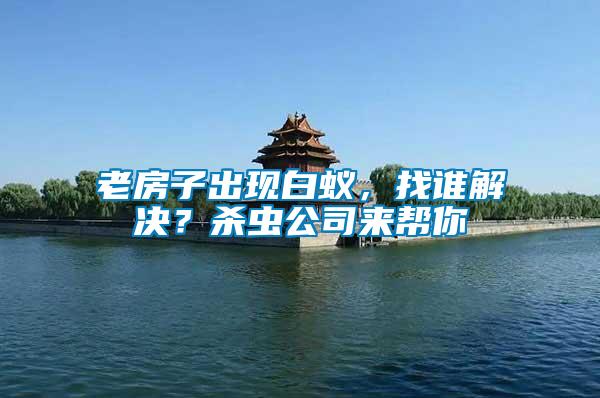 老房子出現(xiàn)白蟻，找誰解決？殺蟲公司來幫你