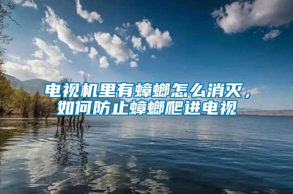 電視機里有蟑螂怎么消滅，如何防止蟑螂爬進電視