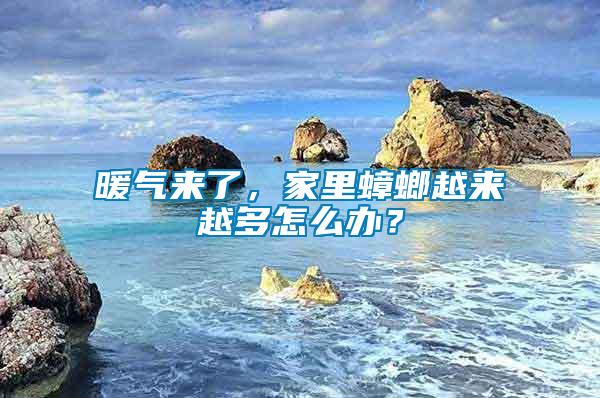 暖氣來了，家里蟑螂越來越多怎么辦？