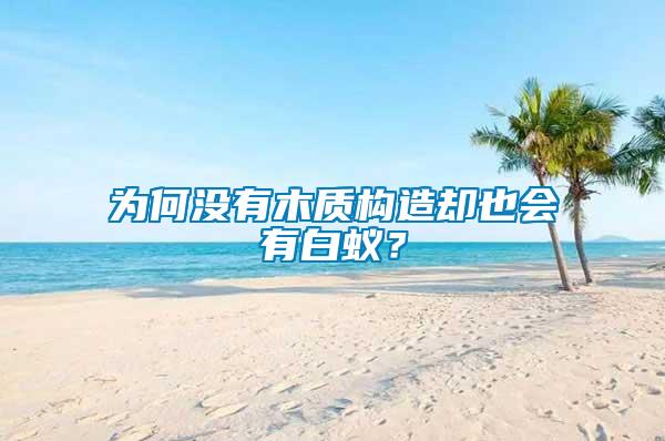 為何沒有木質(zhì)構(gòu)造卻也會有白蟻？