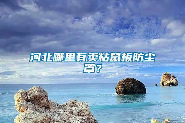 河北哪里有賣粘鼠板防塵罩？
