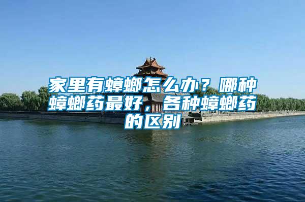 家里有蟑螂怎么辦？哪種蟑螂藥最好，各種蟑螂藥的區(qū)別
