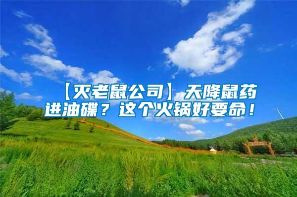 【滅老鼠公司】天降鼠藥進油碟？這個火鍋好要命！
