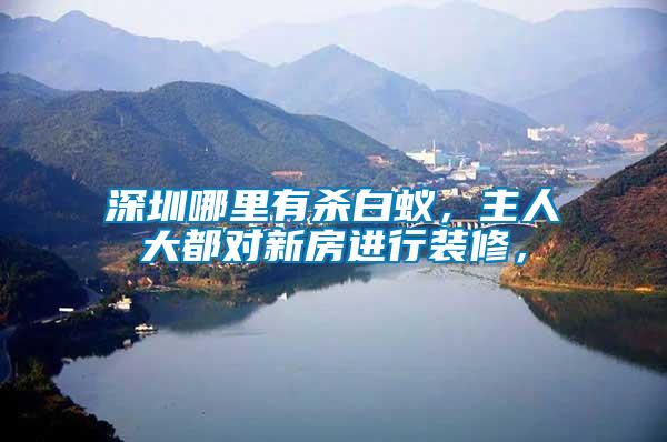 深圳哪里有殺白蟻，主人大都對(duì)新房進(jìn)行裝修，