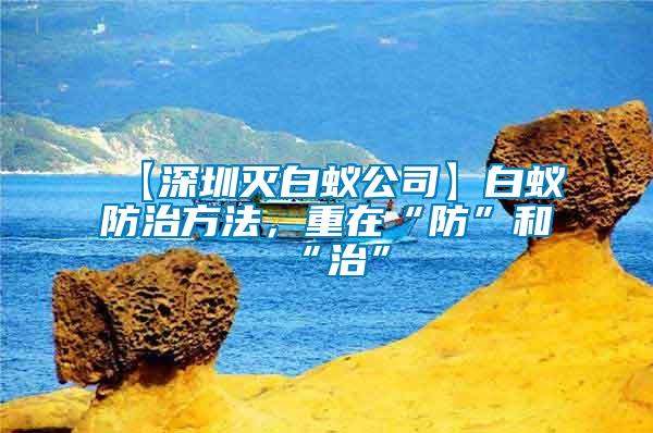 【深圳滅白蟻公司】白蟻防治方法，重在“防”和“治”