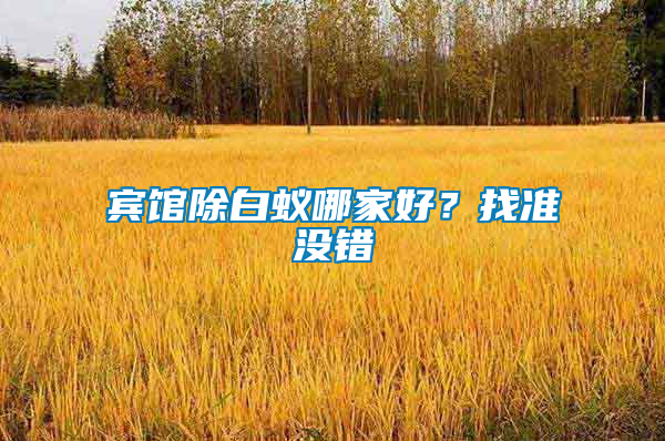 賓館除白蟻哪家好？找準(zhǔn)沒錯(cuò)