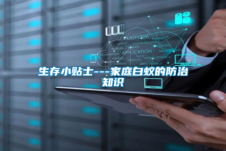 生存小貼士---家庭白蟻的防治知識(shí)